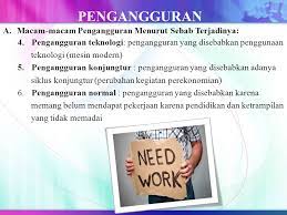 Jenis pengangguran menurut sebab terjadinya. Ketenagakerjaan Bab Xvi Ppt Download