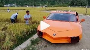 Lamborghini Ini Viral Karena Parkir Di Pinggir Sawah Radarcirebon Com