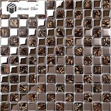 A thoughtfully designed backsplash (and side splashes for those sinks marble and glass on the bathroom walls is luxuriously clean. Tst Glass Metal Tile Amazing Glass Mosaics Tiels Kitchen Backsplash Ideas Bathroom Kitchen Backsplash Design Crystal Tiles Metal Tile Crystal Tilesglass Mosaic Aliexpress