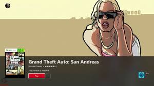 How To Download Grand Theft Auto San Andreas On Xbox One Youtube