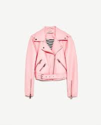 Imagem 11 De Casaco Efeito Pele Da Zara Cazadora Efecto Piel Cazadora Piel Chaqueta Amarilla Zara