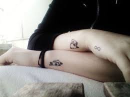 Source cute little teddy with blocks tattoo. 24 Small Panda Bear Tattoo Ideas For Girls Styleoholic