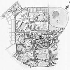 Ioc unanimously backs brisbane to host 2032 games. Master Plan For Olympic Park 1 Urban Core 2 Olympic Village 3 Download Scientific Diagram