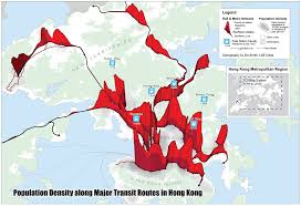 Hong Kong Trd Density Map Lse Cities Map Cartography Kong