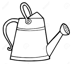 In addition to the irrigation plants, it has varied uses, as it is a reasonably versatile. Coloring Page Outline Of A Gardening Watering Can Royalty Free Cliparts Vectors And Stock Illustration Image 7849224