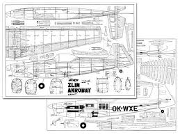 zlin 526 akrobat oz2302 by y matsumoto from ok model pilot plan thumbnail model airplanes how to plan model planes