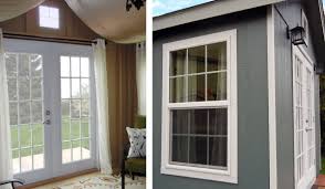 Small side latches keep the window up to let in some fresh air. 5 Garden Shed Ideas You Have To See To Believe