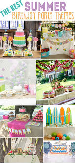 Birthday Theme Ideas For Adults 15 Best Summer Birthday Party Themes Design Dazzle Fun Birthday Party Party Themes Summer Birthday Party