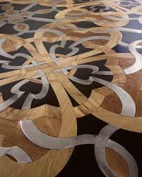 Wood Floor Mosaics Mosaic Flooring Creative Flooring Floor Design