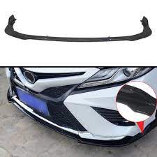 The sporty camry models — the se and xse — have mesh grilles and what appear to be large air scoops on each side at the front bumper line. Ninte Front Bumper Lip For Toyota Camry Sport Se Xse 2018 2020 Lower Splitter