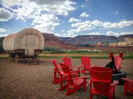 The capitol reef resort features a range of activities for guests to enjoy outdoors. One Of The Wagons And Fire Rings With A View Of Capitol Reef Bild Von Capitol Reef Resort Torrey Tripadvisor