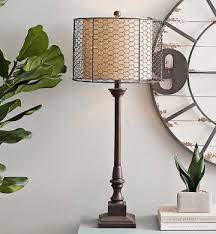 Create a sophisticated rustic look and highlight your decor in any room with our farmhouse floor lamp with linen shade. 15 Affordable Vintage Farmhouse Lamps That You Need For Your Home