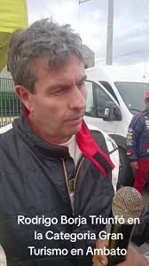 Rodrigo Borja se destaca en Gran Turismo en Ambato