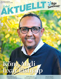 Köng Abdi stöttar familjerna med läxhjälp — Heja Sundsvall