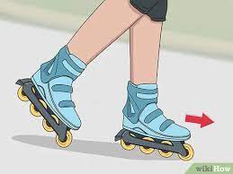 How to stop on rollerblades!acosta blades. How To Rollerblade With Pictures Wikihow