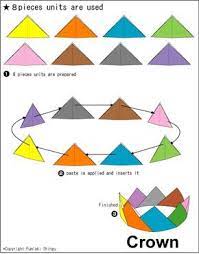 Origami Crown Origami Crown Origami Crafts Paper Crafts Origami