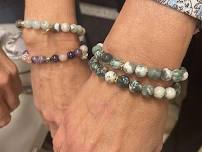 Mini Gemstone Bracelet Workshop with Ice Cream