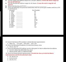 Private ip address classes range. 69 12 List The Ranges Of Ip Address Classes For A B Chegg Com
