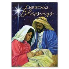 Ghost of christmas yet to e. Holy Night Black Nativity African American Christmas Cards