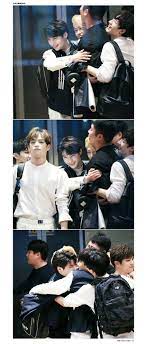 Stray Kids Love Their Manager Kids Hugging Kim Woojin Stray Kids Kids