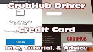 It's also desired when college students are away from home or if family members are on business trips. Grubhub Driver Credit Card New Tutorial Tips Advice Youtube