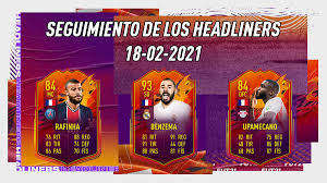 Any direct or indirect attack to members of the fifa community are strictly prohibited. Fifa 21 Seguimiento De Las Cartas Headliners Cuantas Victorias Le Faltan A Cada Una Para Actualizarse 18 02 2021
