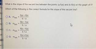 Slope of secant line — average rate of change. How To Find The Slope Of A Secant Line