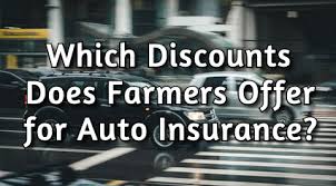 Maybe you would like to learn more about one of these? What Discounts Does Farmers Offer For Auto Insurance