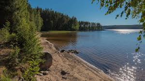 Fishing, wood spirit and beautiful nature. 8 Day Family Trip Central Sweden Amazing Nature Scandinavia