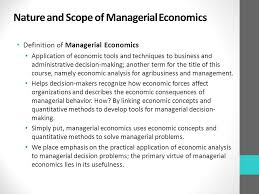 Nature And Scope Of Managerial Economics Chapter 1 Hirschey Introduction Ppt Download