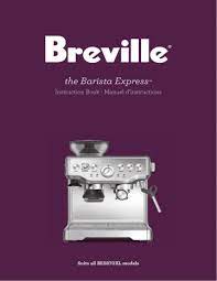 Breville oracle touch espresso machine. The Barista Express Manualzz
