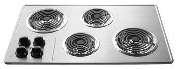 These are similar to the electric coils used in ceramic radiant cooktops. Frigidaire 32 Built In Electric Cooktop With 4 Coil Elements Pedigo Furniture Cooktop Electric