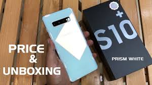 The s10+ is just one of the five smartphones that the south korean manufacturer announced at its galaxy samsung is also set to release the 5g model of the s10 in the second half of q2, which has an even larger display and correspondingly, a larger battery. Samsung Galaxy S10 Plus Unboxing And Price Of Prism White Youtube