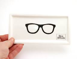 Eyeglass Holder Eyeglass Tray Ceramic Glasses Holder Men S Glasses Reading Glasses Holder Ray Bans Eyeglass Holder Eyeglass Holders Etsy