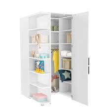 Begehbarer Kleiderschrank Als Flexible Ecklosung Sehr Praktisch Und Vielseitig Nutzbar Hier Kleiderschrank Eckkleiderschrank Kleiderschrank Hochglanz Weiss