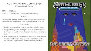 Education edition that supports sustainable communities and reduces inequities for everyone; . Classroom Build Challenge Minecraft Book Covers Minecraft Education Edition Minecraft Classroom Classroom Minecraft Activities