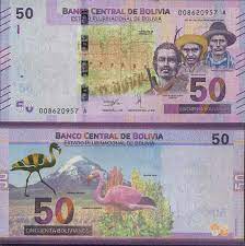Møntfoden er opkaldt efter simon bolivar. Banknotensammlung Bolivien Pk N 999 50 Boliviano La Maison Du Collectionneur