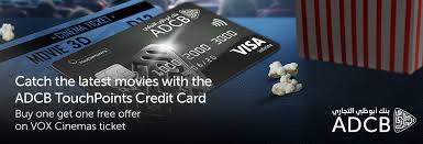 They can receive 15,000 touchpoints as bonus on spending aed 15,000 every month. Movie Tickets Offer Adcb Buy 1 Get 1 Free Vox Cinemas Uae