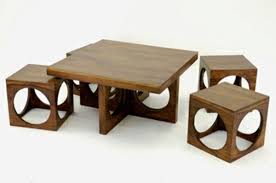 Coaster coffee table with stools in cappuccino; Coffee Table With Stools You Ll Love In 2021 Visualhunt