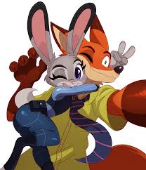 Zootopia Nick And Judy Zootopia Fanart Zootopia Nick And Judy Zootopia