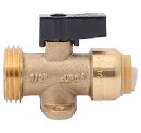 SharkBite 1/2 in. x 3/4 in. Push-to-Connect Brass Washing ...