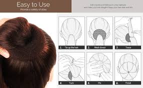 It also holds your bun tightly glam up your bun hairstyle by leaving several sections loose and curling these with a curling iron. Amazon Com Donut Hair Bun Maker 7 Pieces Teenitor Ring Style Bun Maker Set With Hair Bun Makers 1 Extra Large 2 Large 2 Medium And 2 Small 5 Pieces Hair Elastic Bands 20
