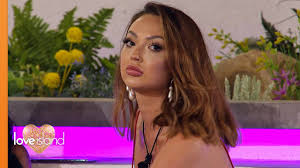 Faye winter most certainly turned heads during the first episode of love island when three boys chose to couple up with her. Sharon And Faye Are Left Fuming In Our Latest Challenge Love Island 2021 Youtube