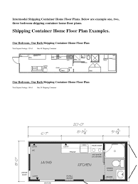 Container home plans offer you a practical roadmap to achieve your dream. Intermodal Shipping Container Home Floor Plans