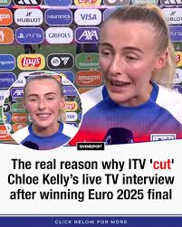 Some viewers have accused ITV of cutting the interview after Kelly said  she's 'proud to be English'