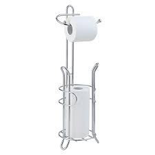 Looking for quality toilet paper for your home bathroom or office restroom? Buy Sunnypoint Bathroom Toilet Tissue Paper Roll Storage Holder Stand With Reserve The Reserve Area Has Enough Space To Store Mega Rolls Chrome Finish Online In Turkey B07qp86ncr