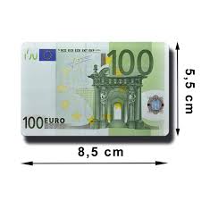 Jeder euroschein ist nämlich einem land zugeordnet und das entscheidende merkmal ist die sogenannte seriennummer, die sich jeweils rechts. 100 Euroschein Geldschein Magnet 8 5x5 5 Cm Kuhlschrankmagnete Magnete Triosk Trends