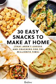How to make homemade soda. 30 Easy Snacks To Make At Home That Aren T Cheese And Crackers For The Millionth Time Snacks To Make Healthy Snacks To Make Healthy Snacks Recipes