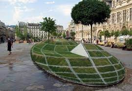 8 years ago8 years ago. Incredible Grass Globe Illusion Pops Up In Paris Cool Optical Illusions Optical Illusions Illusions