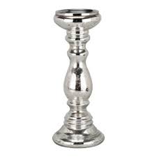 Candle gifts, candle accessory, handcrafted candles, decorative candle holders, candleholder, oil candle accessories, decorative candles, aromather. Silver Glass Candle Holder